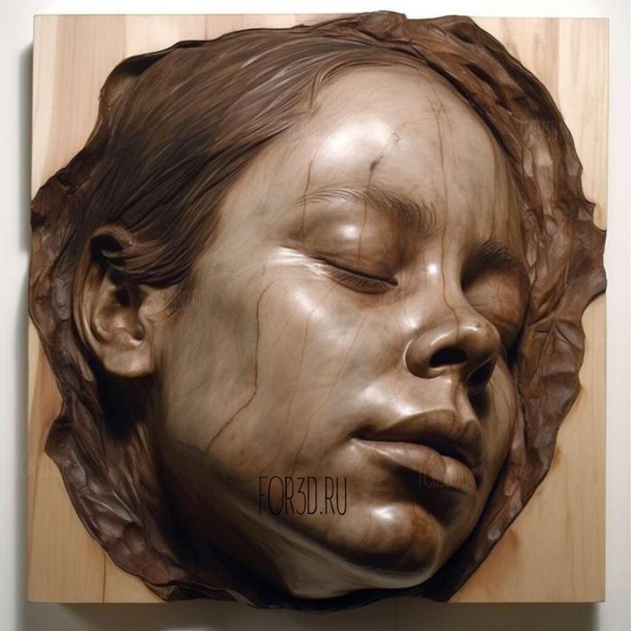 jenny saville 4 stl model for CNC